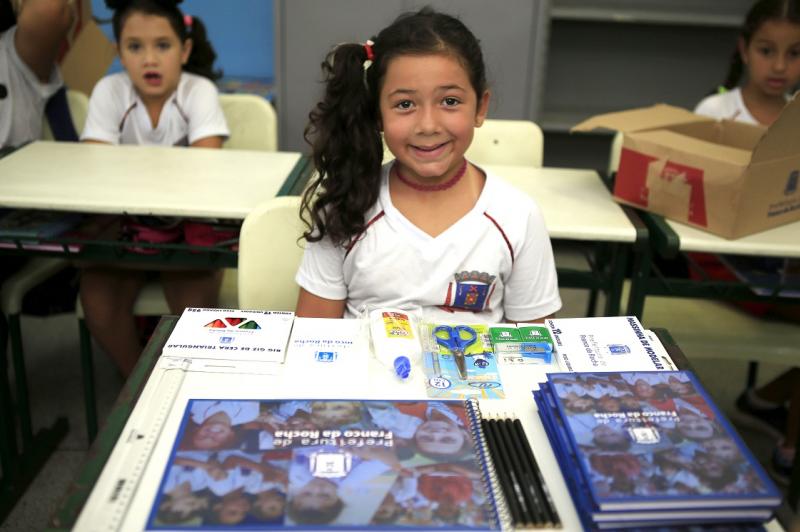 Volta às aulas: escolas da rede municipal abrem as portas para mais de 16,3 mil alunos Volta às aulas: escolas da rede municipal abrem as portas para mais de 16,3 mil alunos