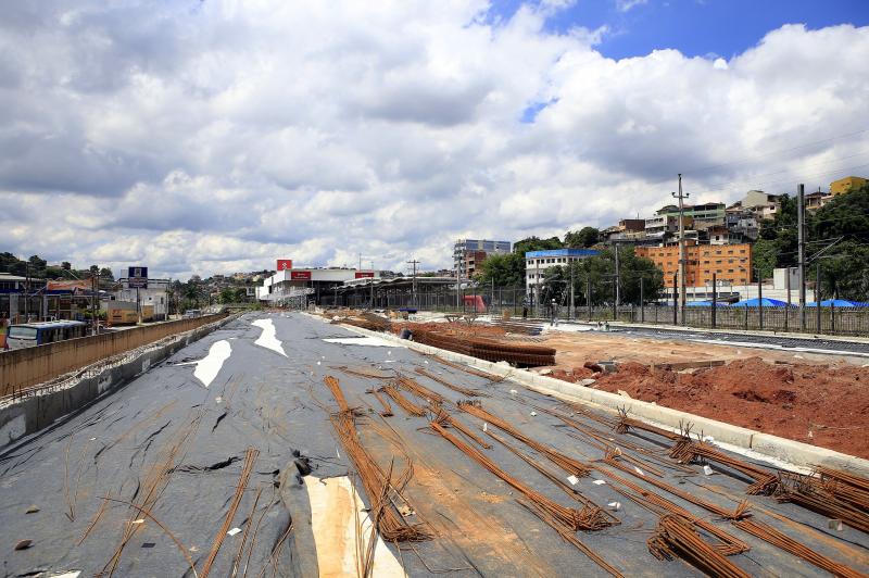 Com 60% das obras concluídas, Terminal Oeste já ganha forma Com 60% das obras concluídas, Terminal Oeste já ganha forma